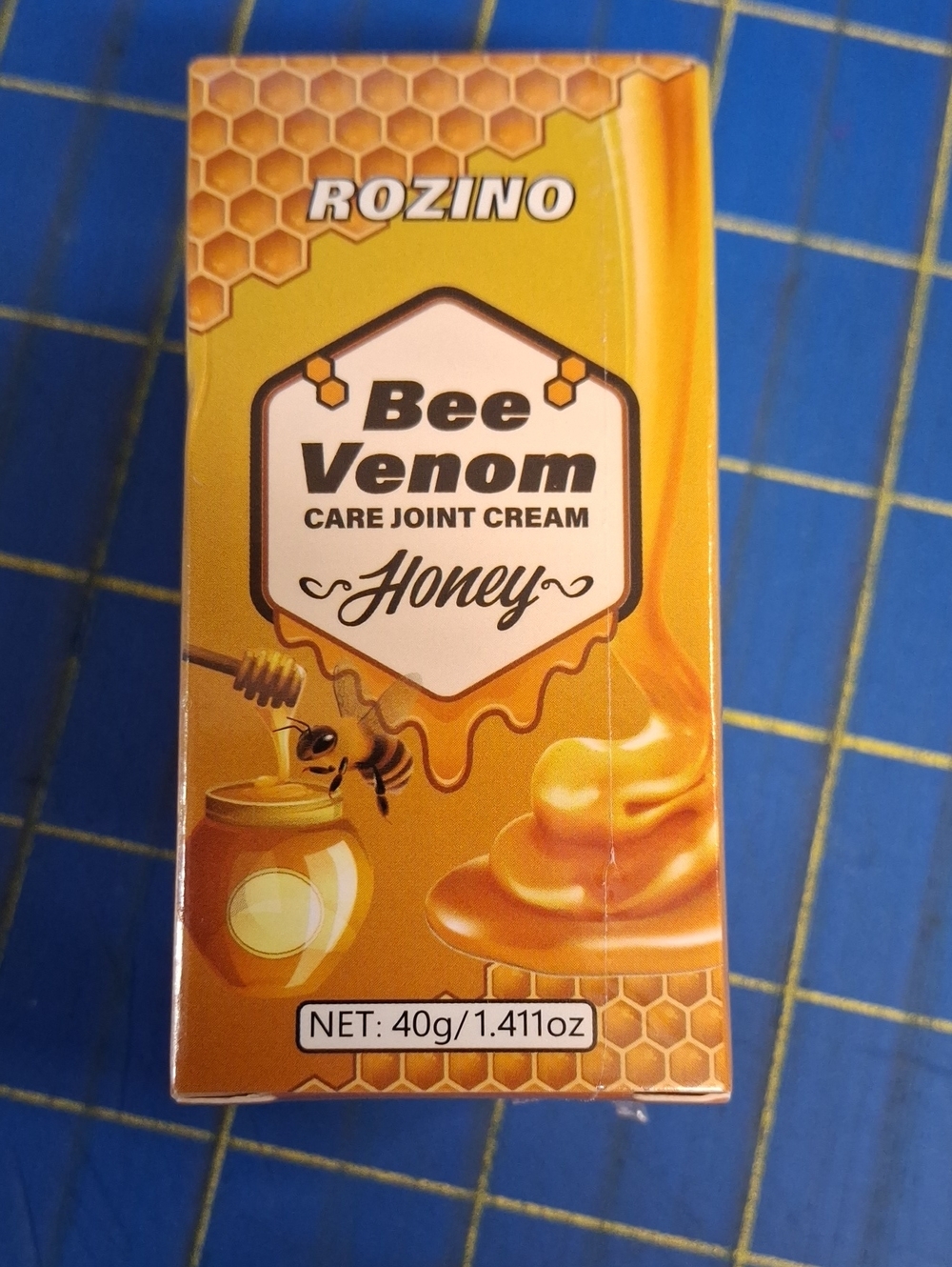 ROZINO Bee Venom Honey Care Joint Cream 40g New Sealed Box